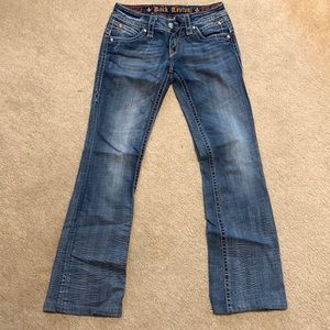 Rock Revival boot cut jeans size 28